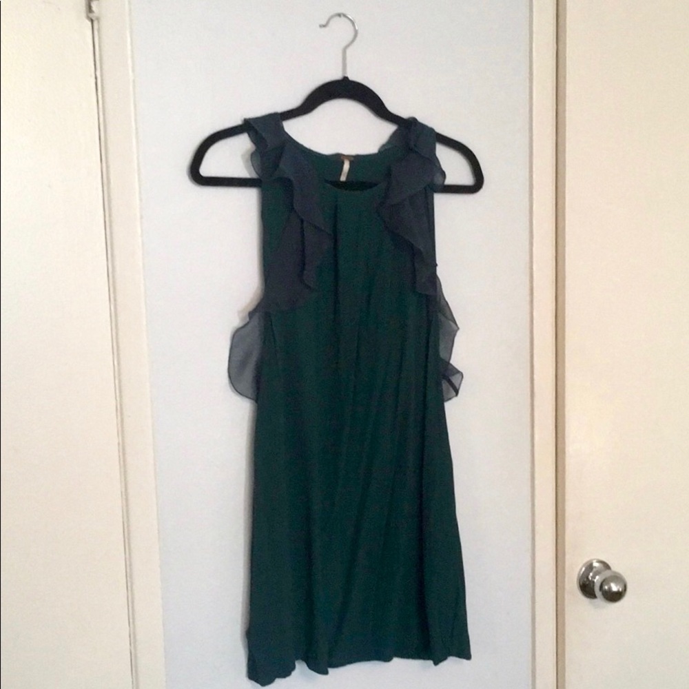 Free people ruffled mini swing dress - Picture 5 of 7